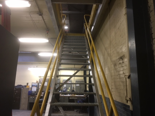 New Stairs to Electrical Area